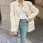 Mozuleva Loose Outerwear Women Suit Jacket Spring Summer Female Jacke  2020 Elegant Chic Single-breasted Women Blazer Femme